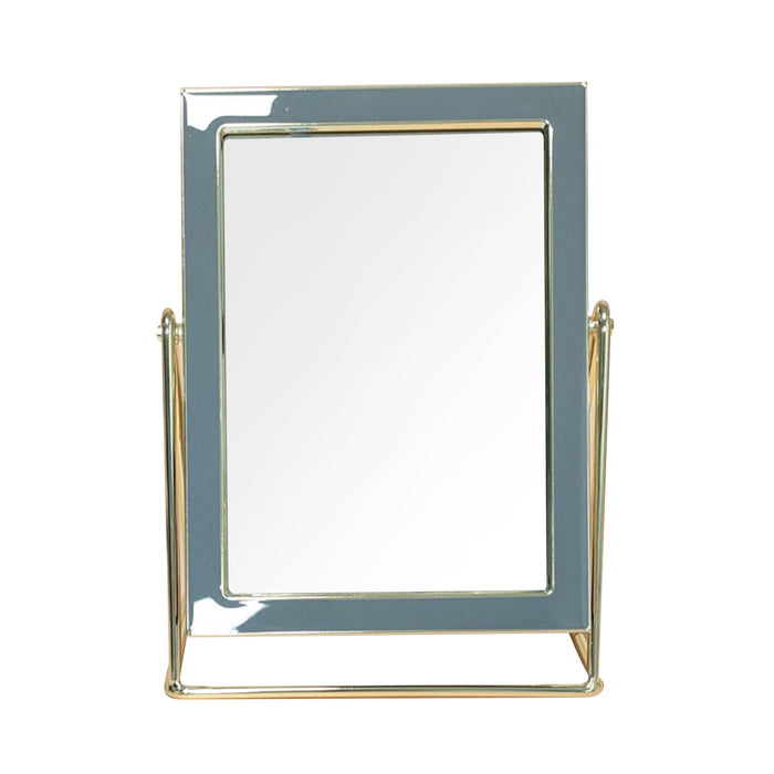 Ella Vanity Mirror Rectangle White/gold 5 X 7