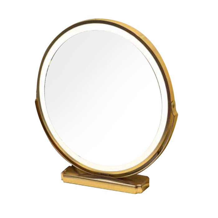 Nadia Led Vanity Mirror Gold 45cm
