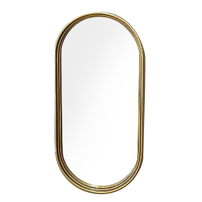 Odessa Oblong Mirror Gold 99 X 49 Cm