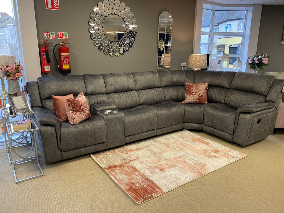 MILA LIGHT GREY CORNER SOFA **PRE ORDER NOW FOR FEBRUARY 2024 DELIVERY**